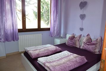 Bedroom 1 with double bed